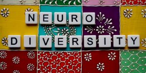 A conceptual image of the human brain representing cognitive diversity and neuro-diversity.