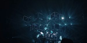 A surreal digital reflection representing the AI twin doppelganger concept